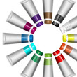 tubes of paint