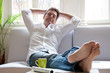 Foto: Entspannung auf dem Sofa Entspannung auf dem Sofa