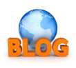BLOG concept.