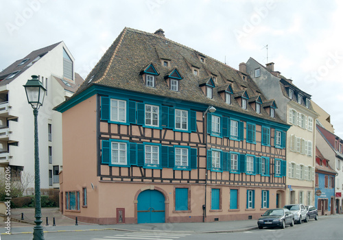 Photo: Half-timbered house in Petite-France, Strasbourg Half-timbered house in Petite-France, Strasbourg