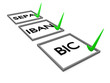 SEPA - IBAN - BIC_OK!  - 3D