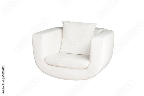 Photo: white sofa isolated on white background white sofa isolated on white background