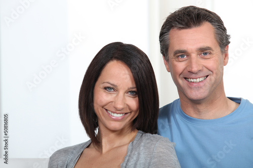 Photo: Portrait of happy couple Portrait of happy couple