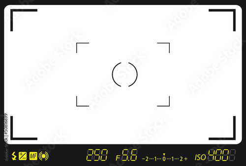 Vector: camera viewfinder camera viewfinder