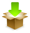 Download Box Icon
