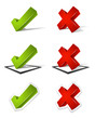 Check and X Marks