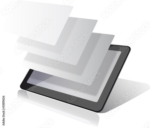 Vector: Tablet computer Tablet computer