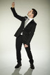 businessman looking for  the mobile phone networks