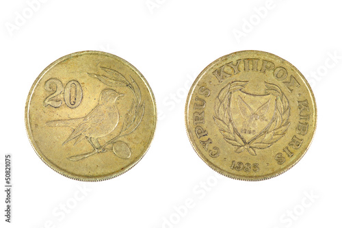 Photo: Cyprus 20 cents Cyprus 20 cents