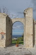 old ruins with ancient portal