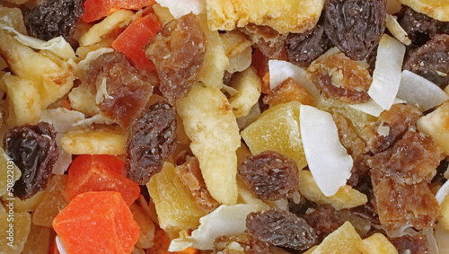 Photo: Tropical Fruit Mix up Close Tropical Fruit Mix up Close