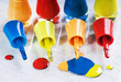Foto: The multicolored enamel The multicolored enamel