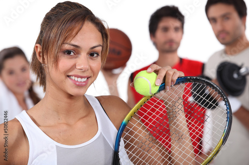 Photo: Sports people Sports people