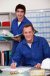 work in a shop