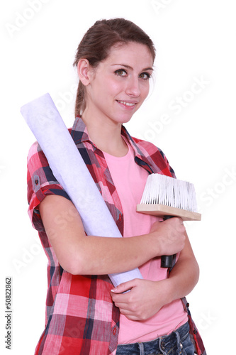 Photo: Young interior designer Young interior designer
