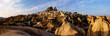 Rock formations in Capapdocia, Turkey