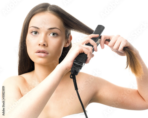Photo: lisser les cheveux lisser les cheveux