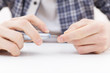 Foto: Blood sugar monitoring Blood sugar monitoring