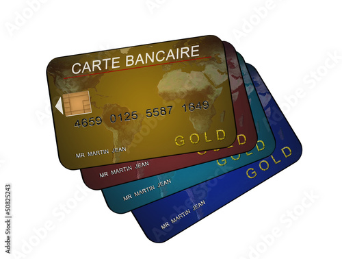 Illustration: cartes bancaires cartes bancaires