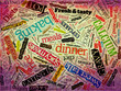 grunge cooking words
