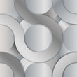 Abstract metal circle background design - eps10 vector