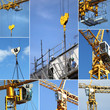 Montage on crane