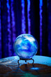 Fortune teller's Crystal Ball with dramatic lighting