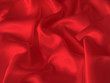 Draped red silk background