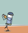 Joueur de baseball