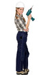 Female DIY enthusiast