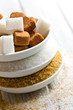 various types of sugar