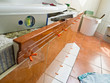 Badezimmer wird renvoviert