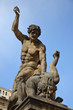 Statue of fighter in front of the Prague Castle