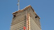 Condo construction. Timelapse.