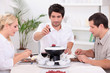 Chocolate fondue