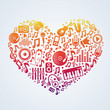 Vector music concept