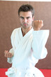 Foto: Young practicing judo Young practicing judo