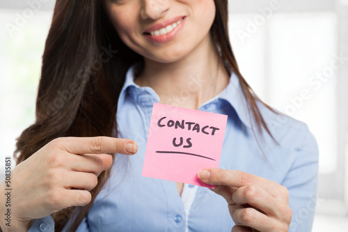 Photo: Contact us Contact us