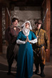 Foto: Swordsmen Teasing Nun Swordsmen Teasing Nun