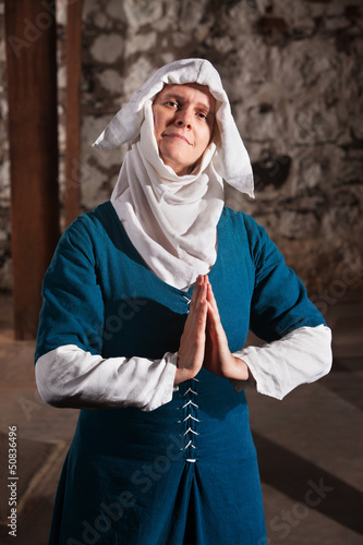 Photo: Righteous Medieval Nun Righteous Medieval Nun