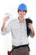 Electrician making savings