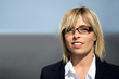Blond businesswoman