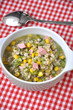 Getreide Dinkel Suppe