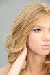 fair-haired woman