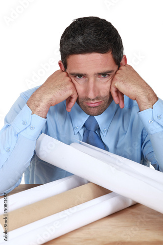 Photo: Unproductive worker Unproductive worker