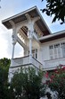 Elegant white house, balcony: Turkey