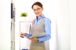 Smiling Worker