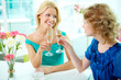 Friends and champagne