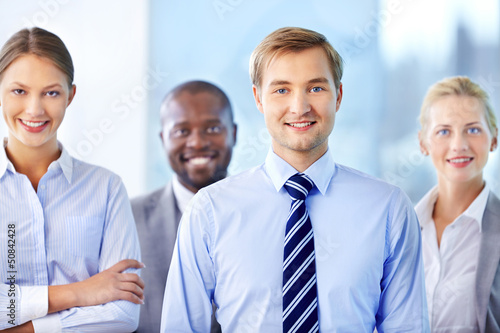 Photo: Confident team Confident team