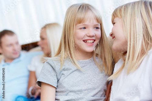 Photo: Twin sisters Twin sisters